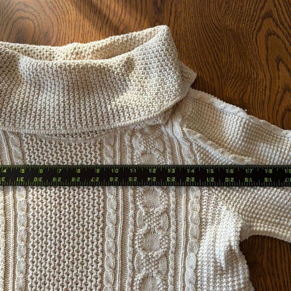 Vintage Jeanne Pierre Women's Cowl Neck Knit Sweater - Picture 5 of 6